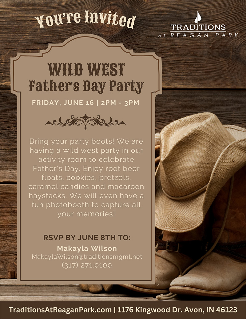 Wild West Father's Day Party