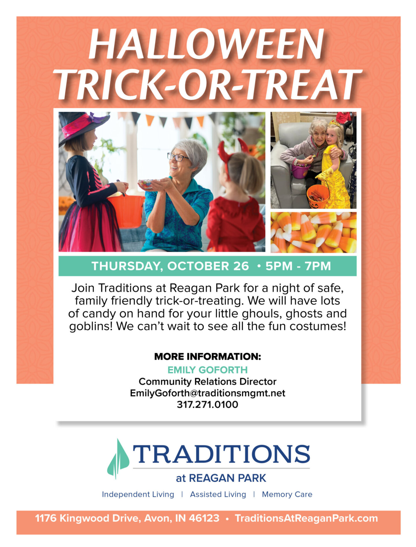 Halloween Event Join Traditions At Reagan Park For A Night Of Candy & Fun