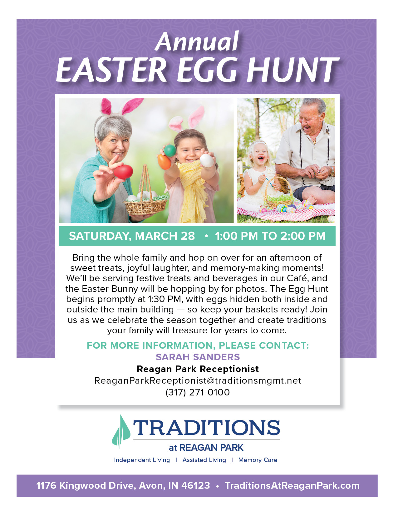 Annual Easter Egg Hunt at Traditions at Reagan Park - Traditions at ...